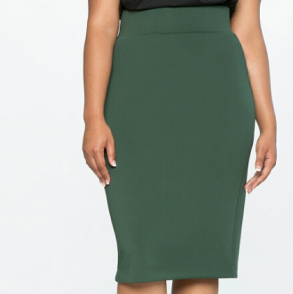 Eloquii Dresses & Skirts - Eloquii Neoprene Pencil Skirt Size 16V